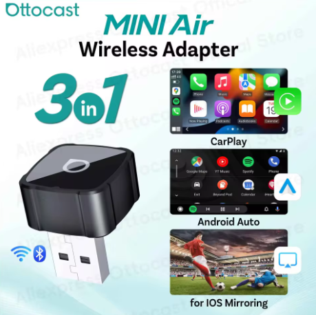 CarLux-Store™ OTTOCAST MINI AIR Wireless
