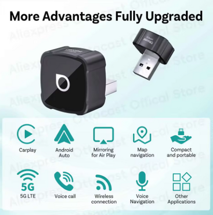 CarLux-Store™ OTTOCAST MINI AIR Wireless