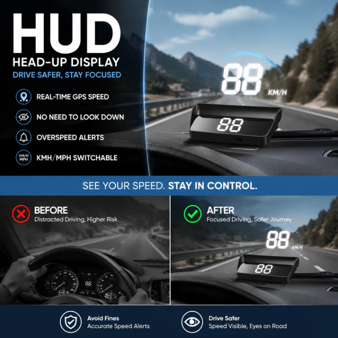 CarLux-Store™ Universal-Tachometer